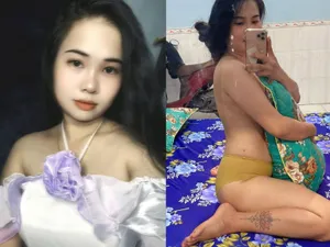 Cô vợ dâm cằm điện thoại tự quay anh xã làm tình mình